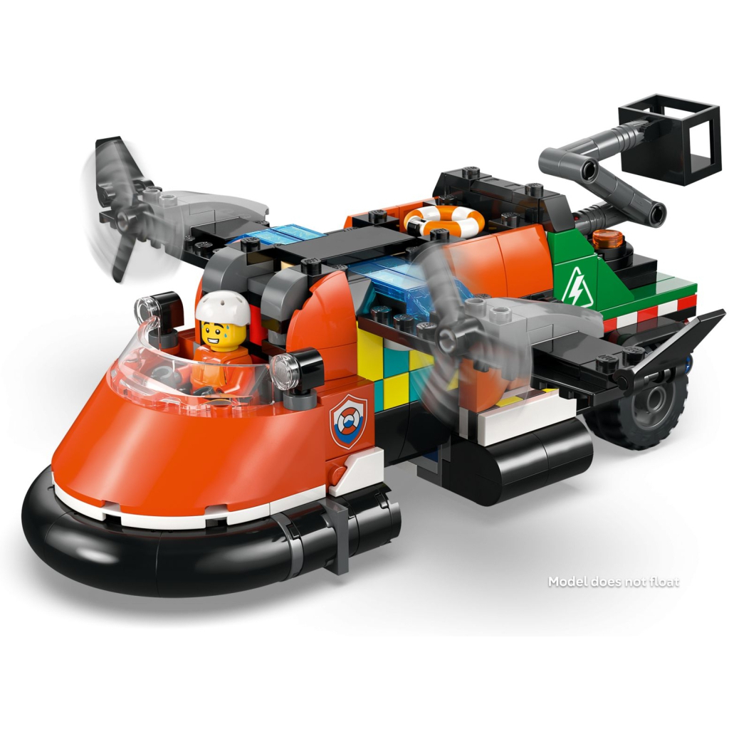 Конструктор LEGO City Ремікс літака, вантажівки та судна на повітряній подушці (60505-) - picture 4