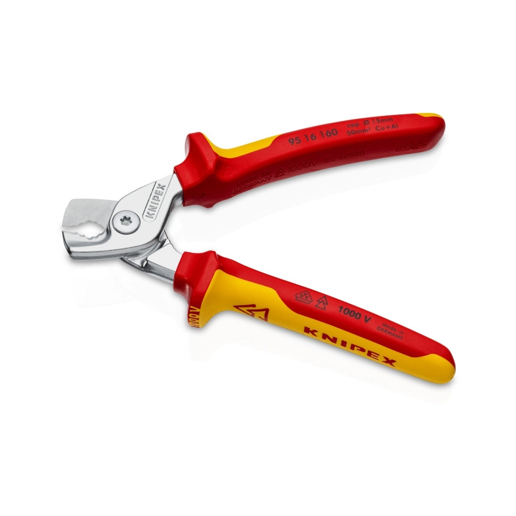 Кабелеріз KNIPEX 160мм (95 16 160) - зображення 2