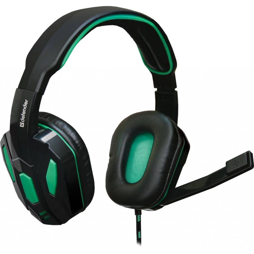 Навушники Defender Warhead G-275 Green Black (64122) - зображення 2
