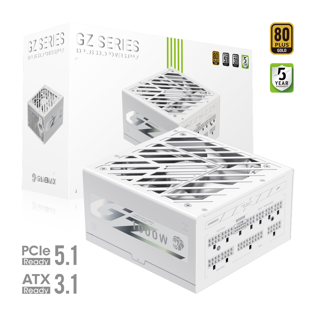 Блок живлення Gamemax 1000W (GZ 1000G WH) - зображення 2