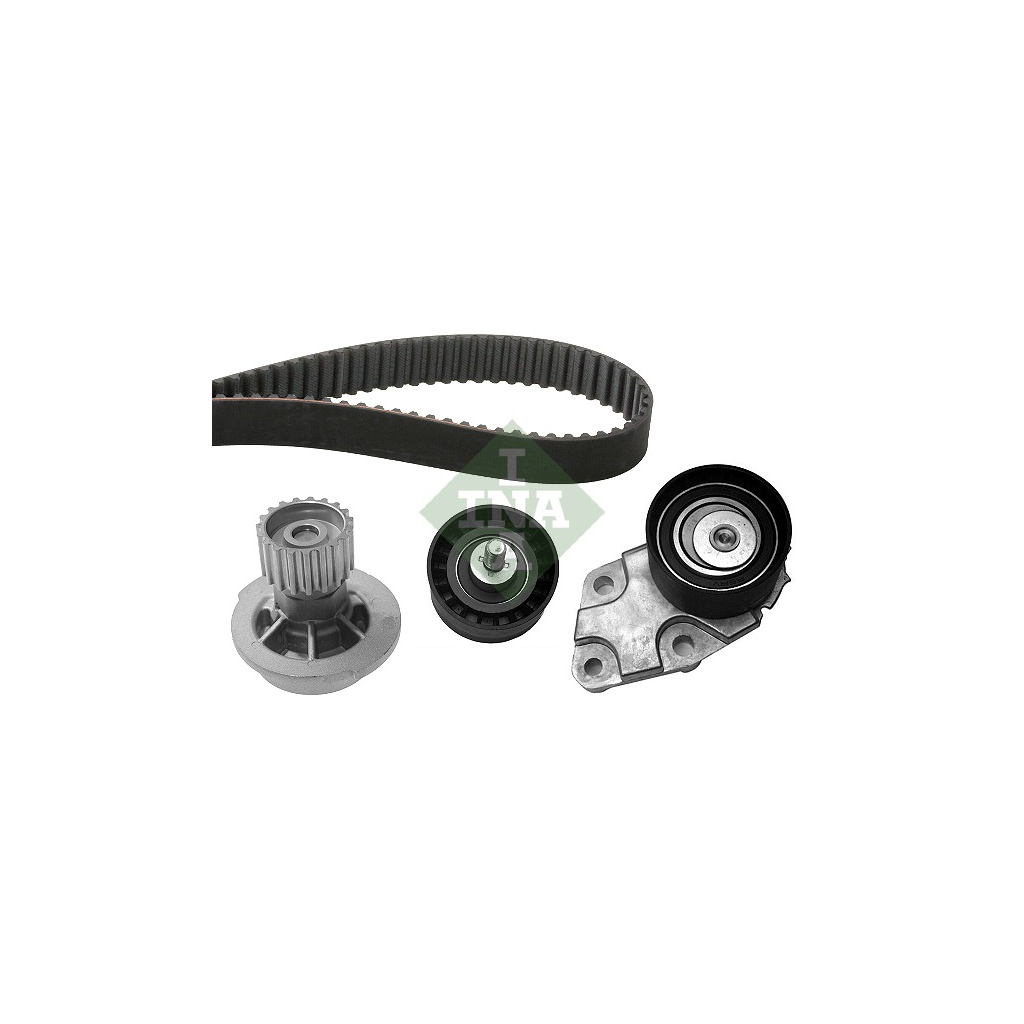 Комплект ременя ГРМ з помпой INA 530 0332 30 - зображення 1