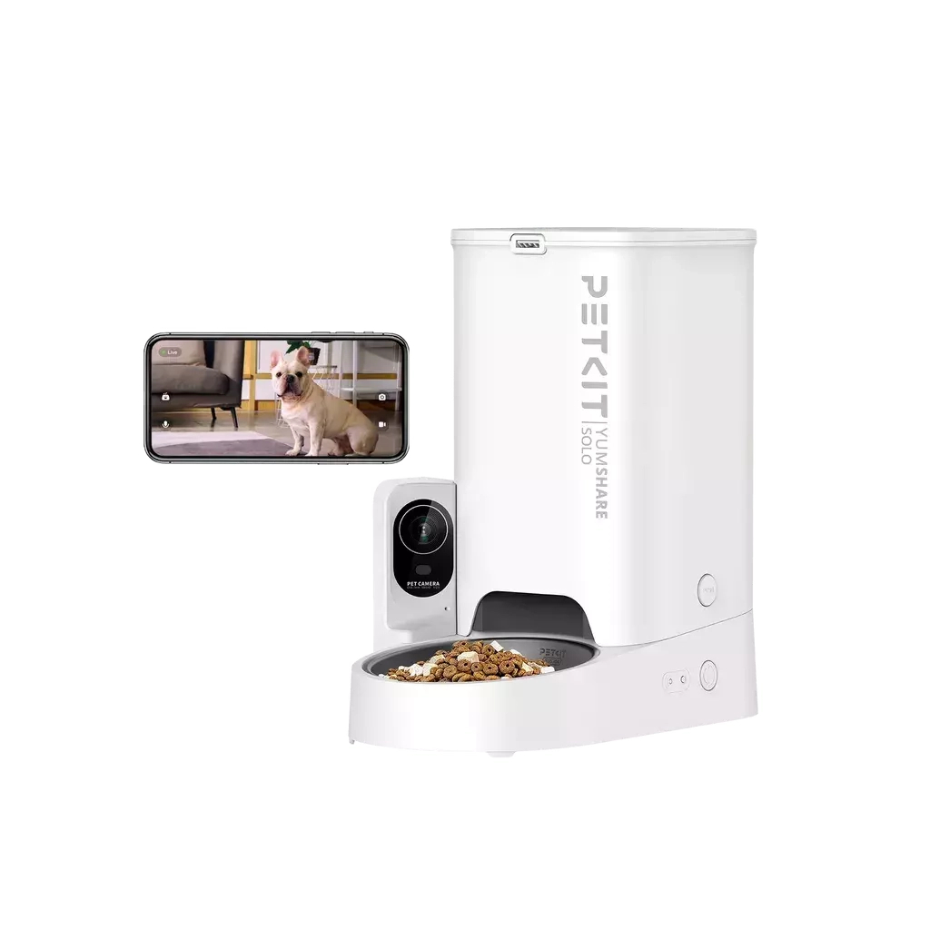Універсальний посуд для тварин Petkit Смарт годівниця YUMSHARE SOLO with Camera (P571) - изображение 1