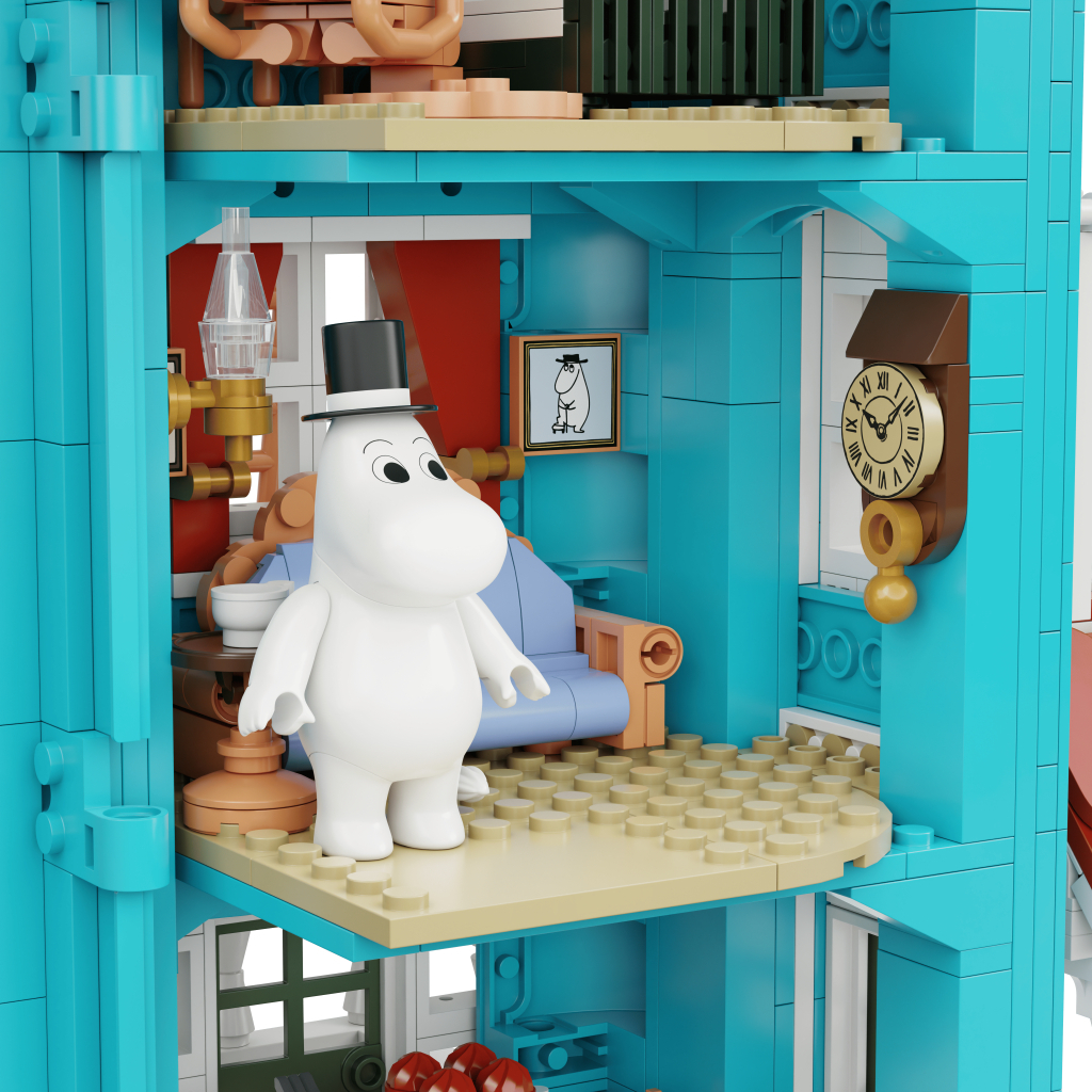 Конструктор Pantasy Moomin Будиночок Мумі-тролів (87201) - зображення 3