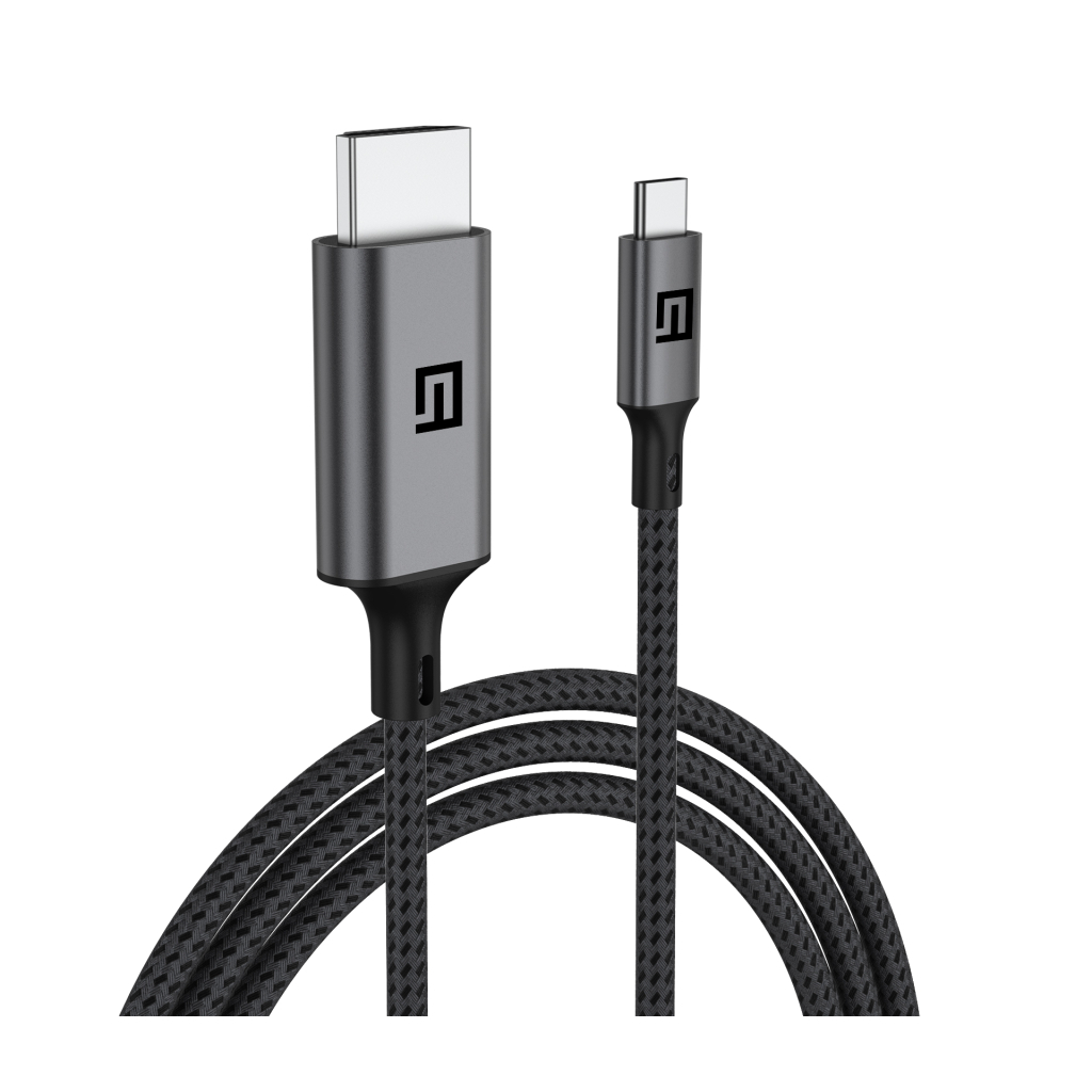 Кабель мультимедійний USB-C to HDMI M 2.0m 4K60Hz black Armorstandart (ARM76891) - зображення 1