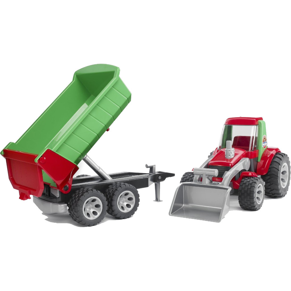 Машина Bruder Трактор с прицепом Roadmax (20116) - зображення 2