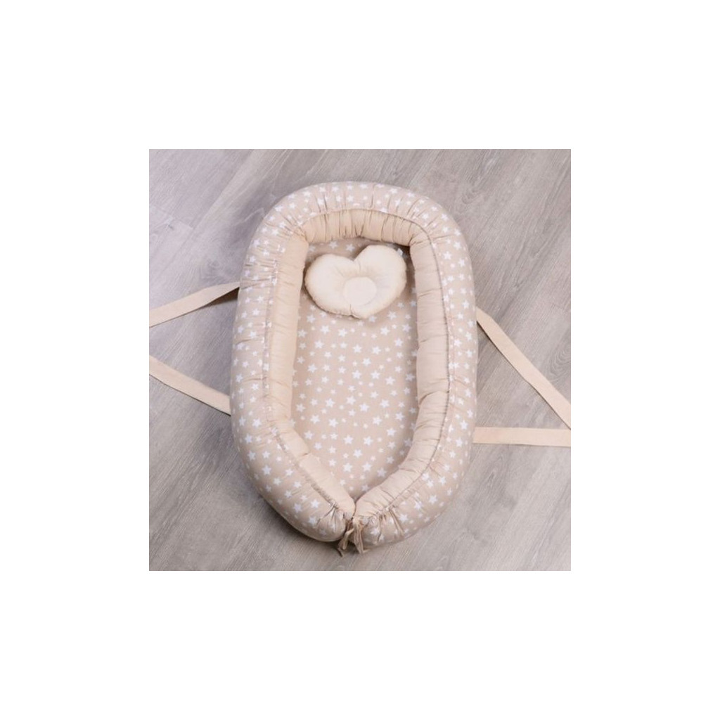 Кокон для новонароджених Верес Smiling Animals beige (450.16) - зображення 1