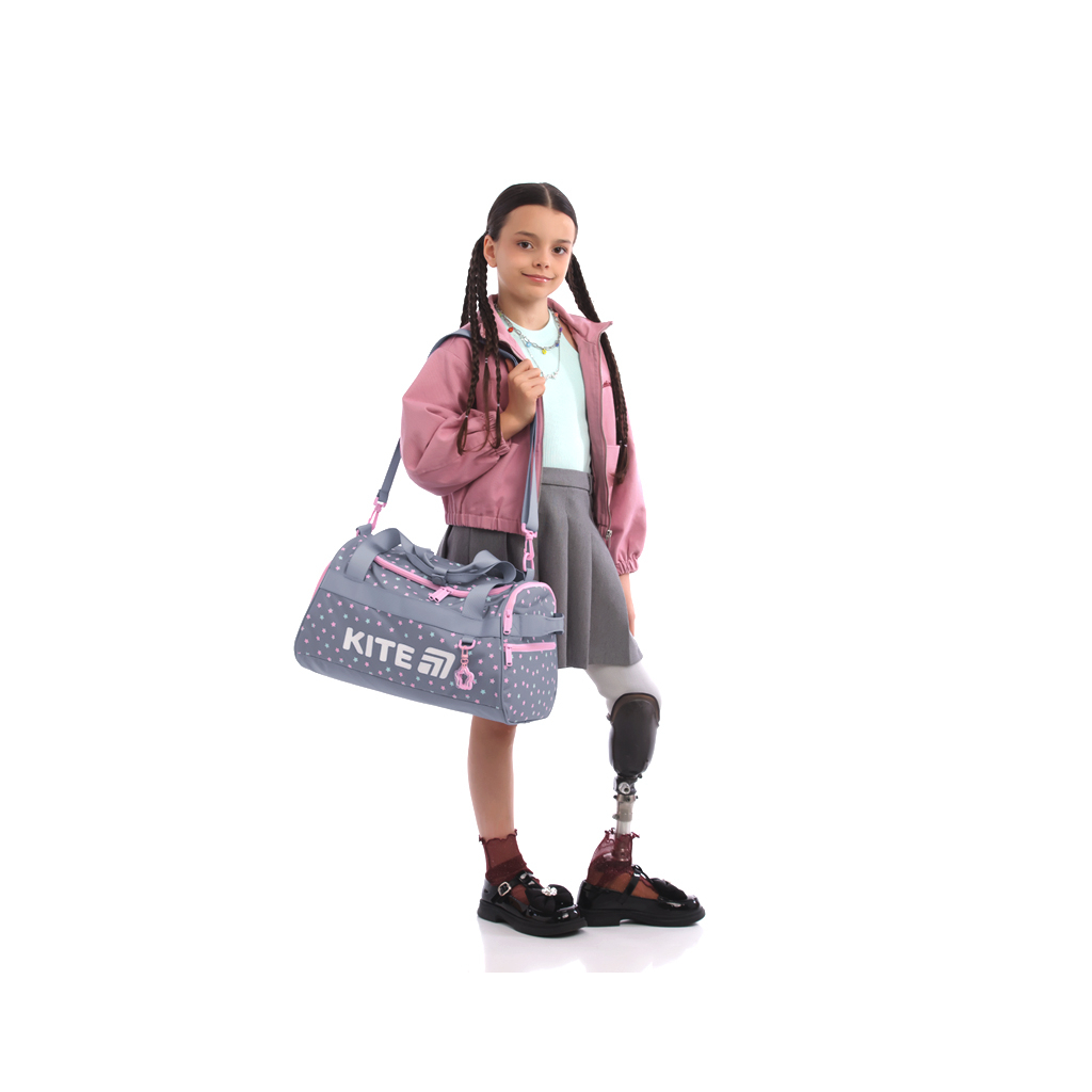Дорожня сумка Kite спортивна Education 2505 Kawaii Stars (K25-2505-1) - зображення 10