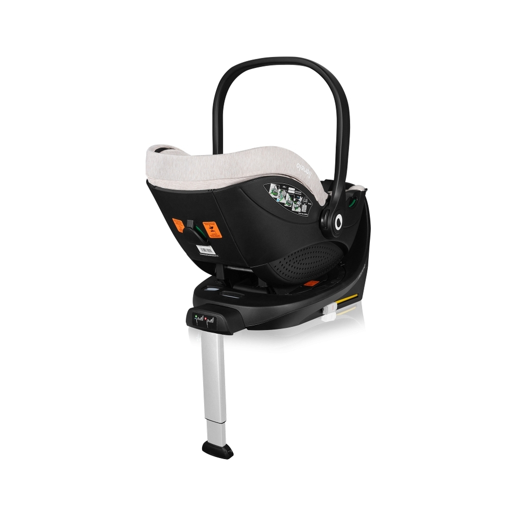 Автокрісло Lionelo MOXIE I-SIZE SET 360 BEIGE SAND (LO-MOXIE I-SIZE SET BEIGE SAND) - зображення 4