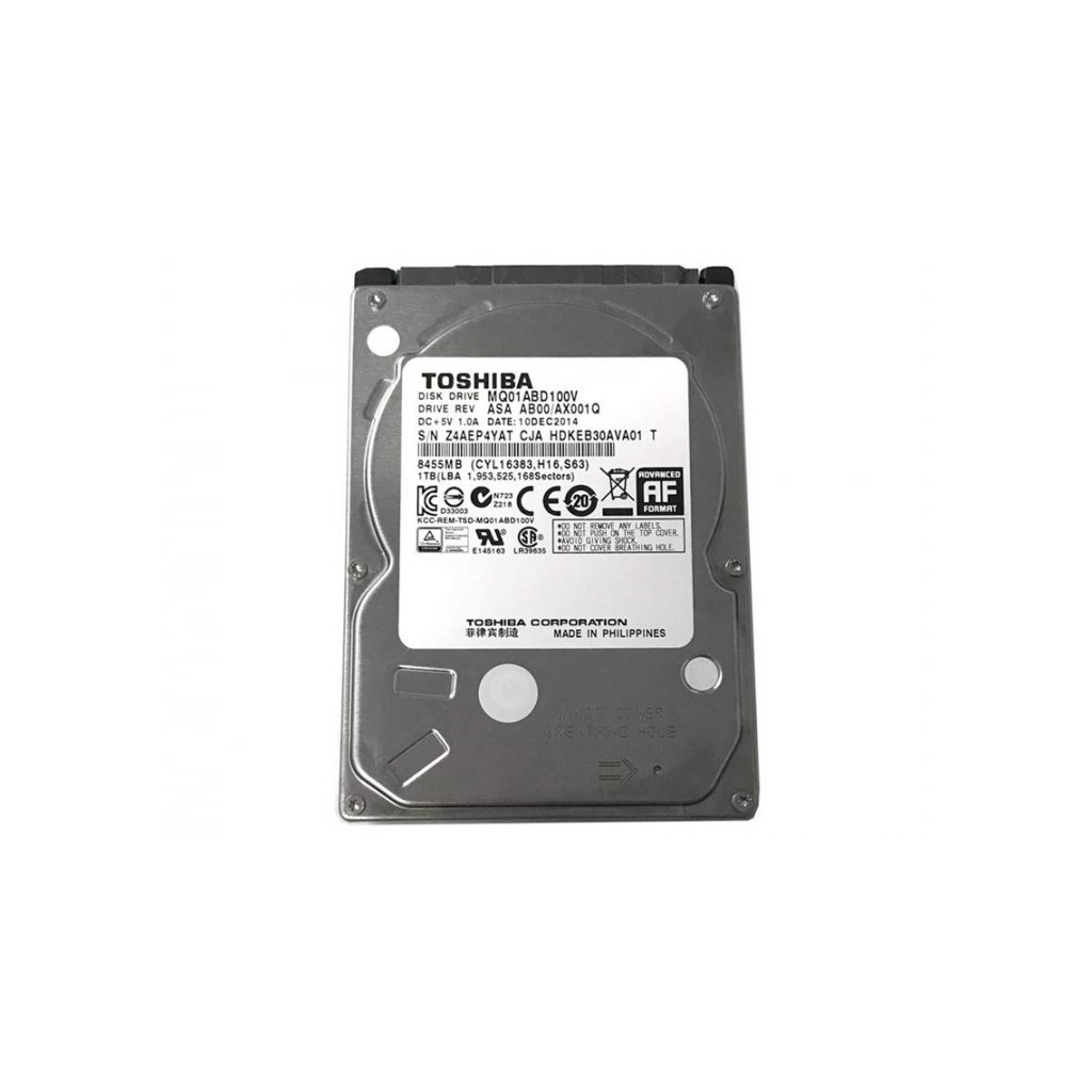 Жорсткий диск для ноутбука 2.5" 1TB Toshiba (# MQ01ABD100V #) - зображення 1