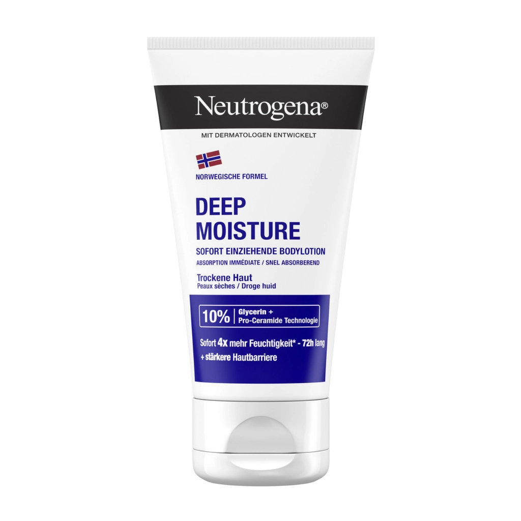 Лосьйон для тіла Neutrogena Глибоке зволоження для сухої шкіри 75 мл (3574660577518/3574661750538) - зображення 1