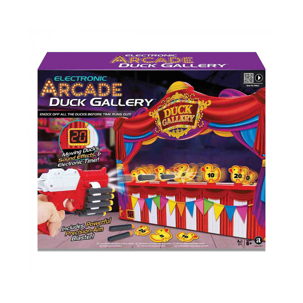 Настільна гра Ambassador Electronic Arcade Duck Gallery (укр) (6337477) - зображення 1