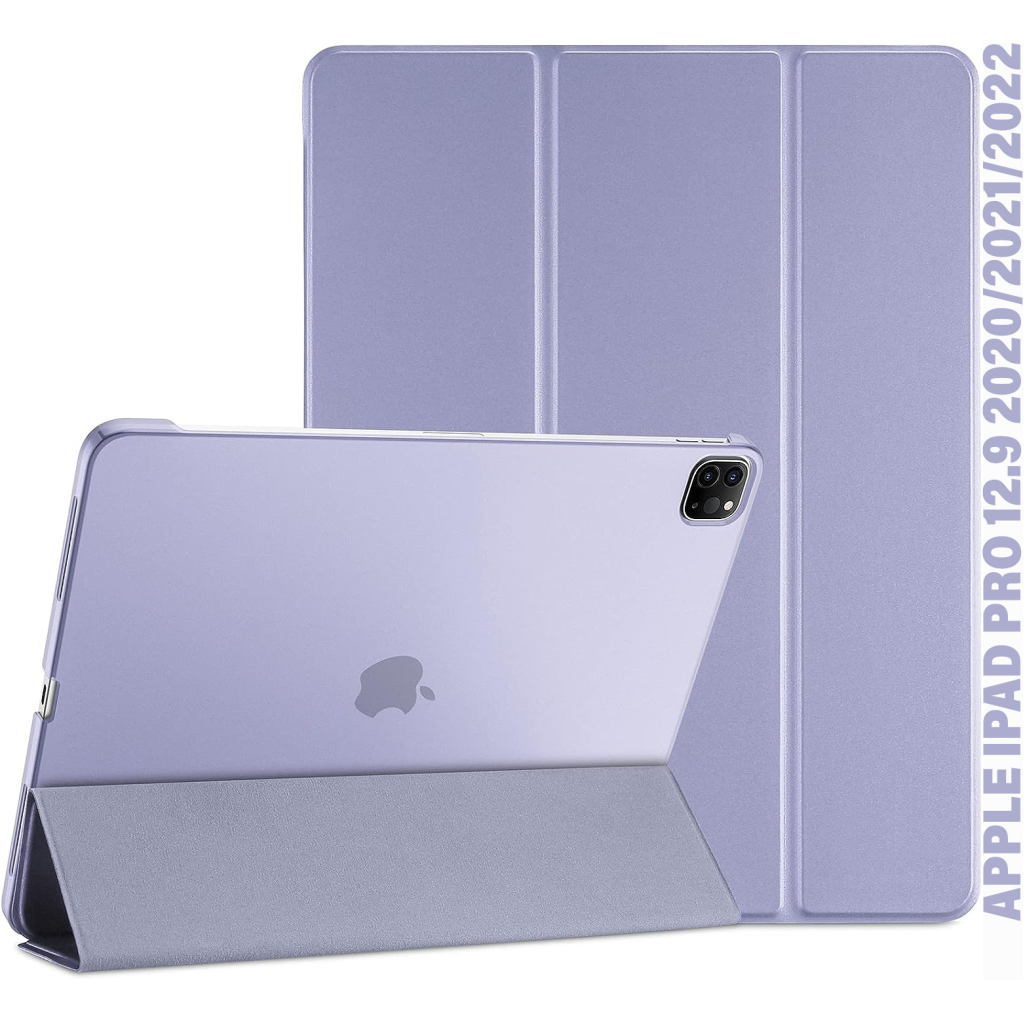 Чохол до планшета BeCover Tri Fold Hard Apple iPad Pro 12.9 2020/2021/2022 Purple (711722) - зображення 1
