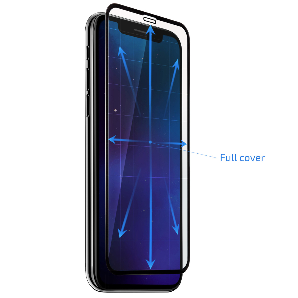 Скло захисне 2E TECNO Spark 20 (KJ5n) 2.5D FCFG black (2E-G-SP20-SMFCFG-BB) - зображення 2