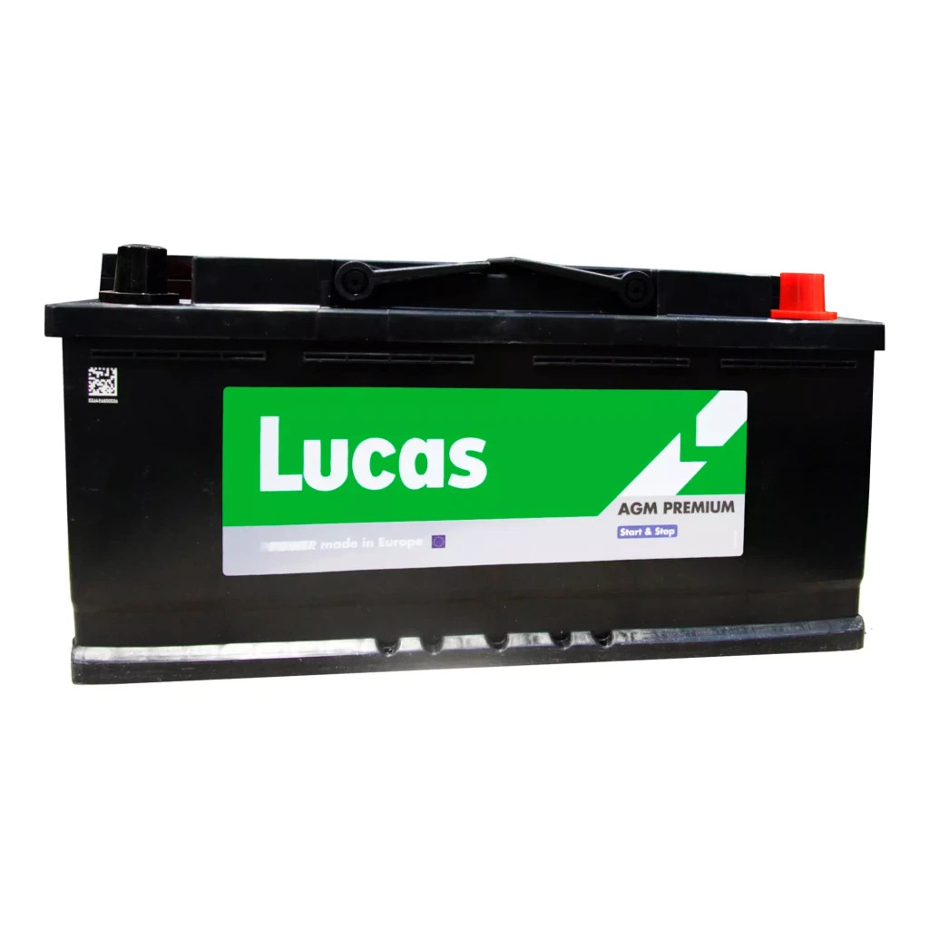 Акумулятор автомобільний Lucas 6CT-105 АзЕ AGM Start-Stop (LBAGM007A) - зображення 1