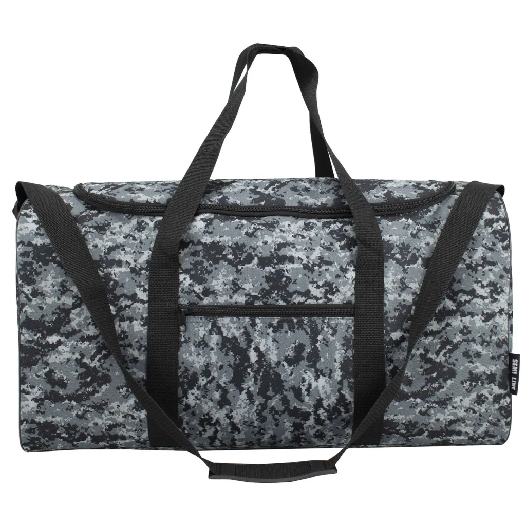 Дорожня сумка Semi Line 52 Black Camo (A3032-5) - зображення 1