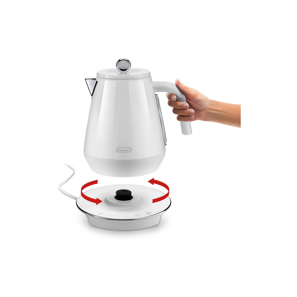 Електрочайник DeLonghi KBY 2011 W (KBY2011W) - зображення 5