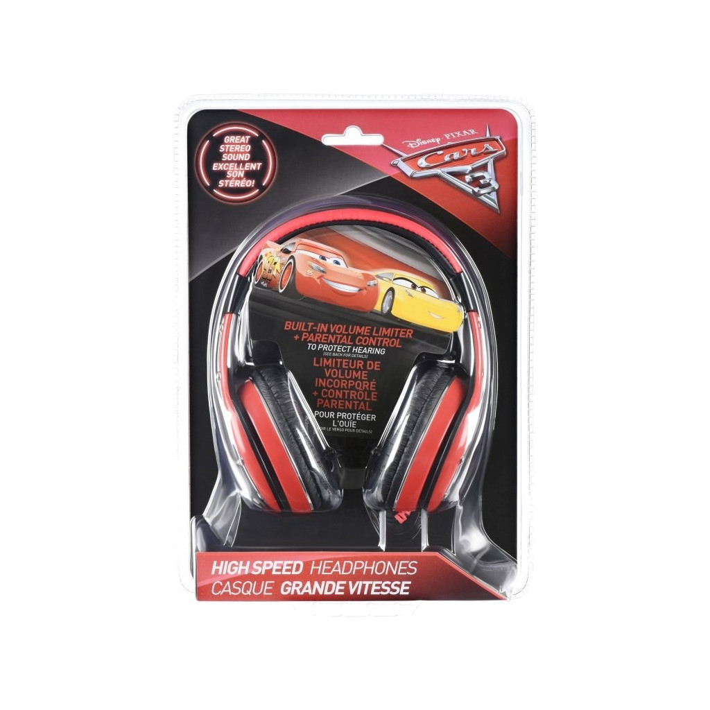 Навушники Ekids Disney Cars McQueen Kid-friendly volume (CR-140.UFXV7) - зображення 5