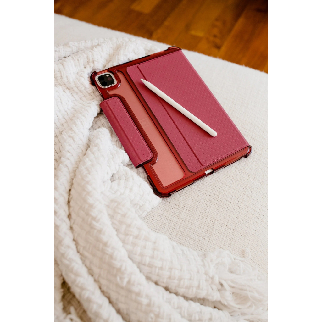 Чохол до планшета UAG [U] Apple iPad 10.2"(9th Gen, 2021) Lucent, Aubergine/Dusty Rose (12191N314748) - зображення 2