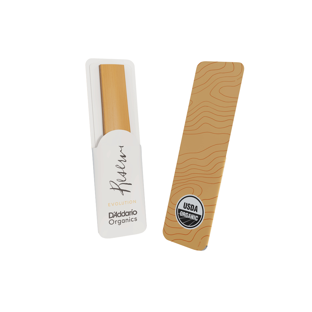 Тростина для кларнета D'Addario Organic Reserve Evolution Bb Clarinet #3.5 - 10 Pack (ODCE1035) - изображение 4