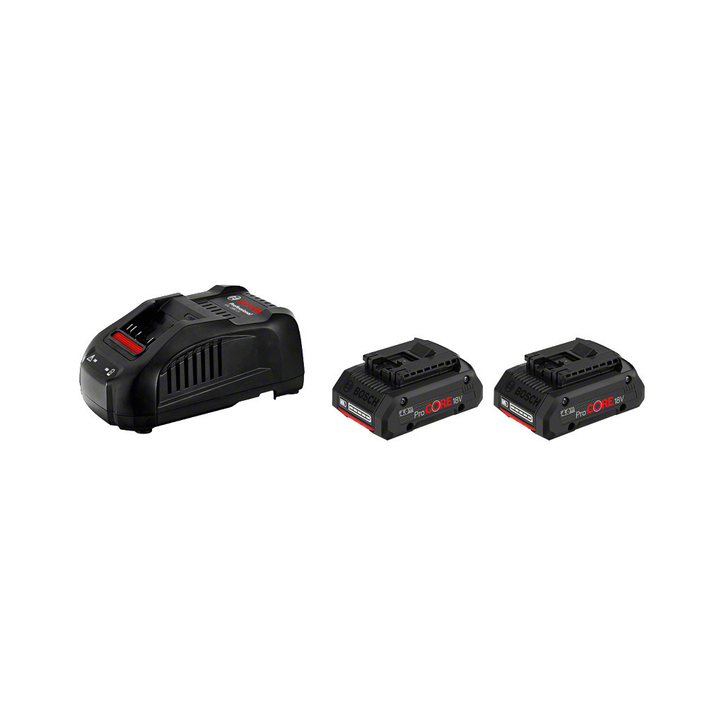 Набір акумулятор + зарядний пристрій Bosch набір 2 x ProCORE 18V 4.0Ah + ЗП (1.600.A01.6GF) - изображение 2