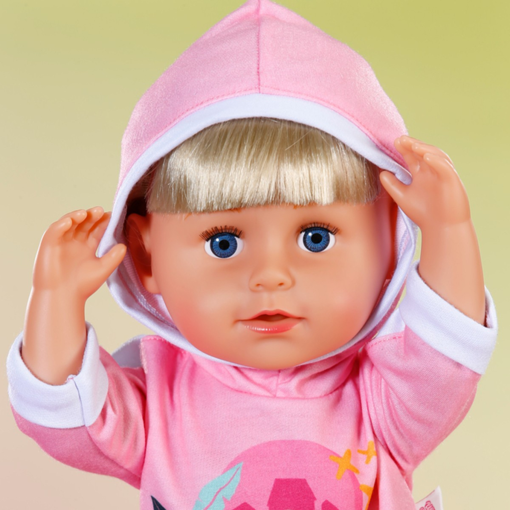 Аксесуар до ляльки Zapf Набір одягу для ляльки Baby Вorn - Рожевий спортивний костюм (837313) - зображення 6