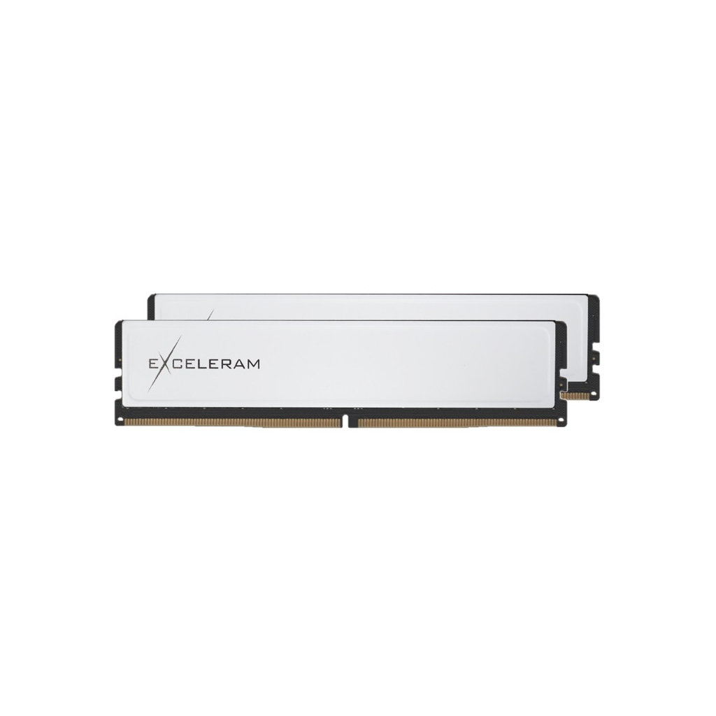 Модуль пам'яті для комп'ютера DDR5 32GB (2x16GB) 5200 MHz White Sark eXceleram (EBW50320523638CD) - зображення 1