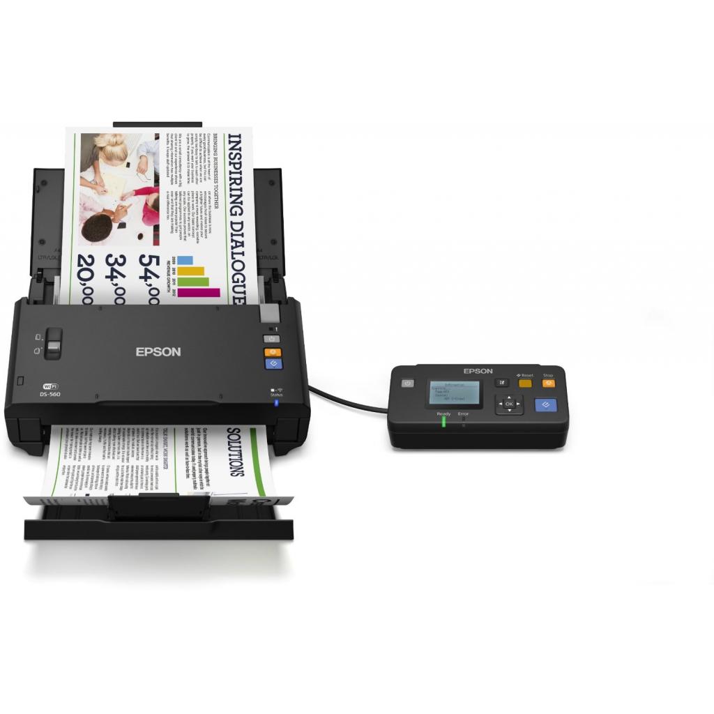 Сканер Epson WorkForce DS-560 з WI-FI (B11B221401) - зображення 6