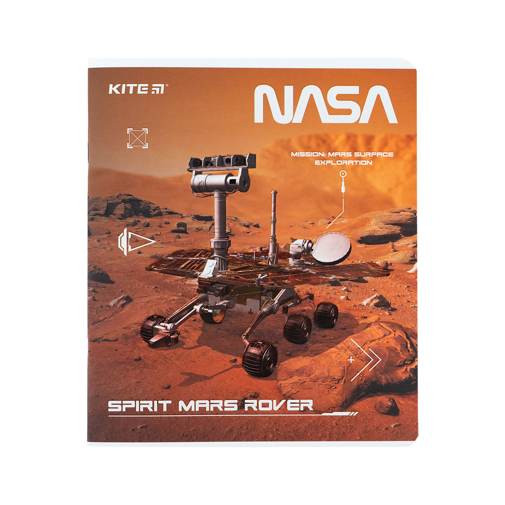 Зошит Kite NASA 48 аркушів, клітинка (NS24-259) - изображение 5