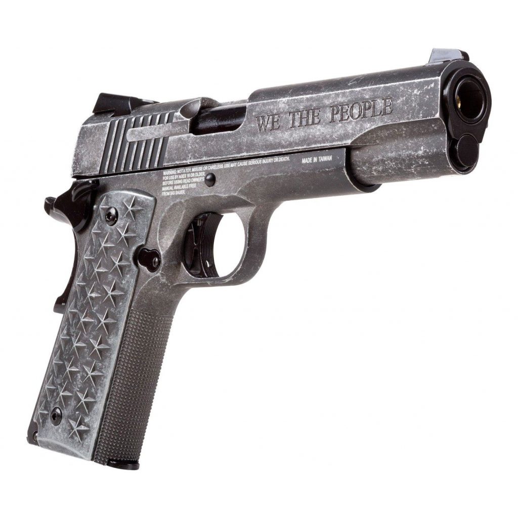 Пневматичний пістолет Sig Sauer Air 1911 "We The People" Blowback (AIR-1911WTP-BB) - изображение 2