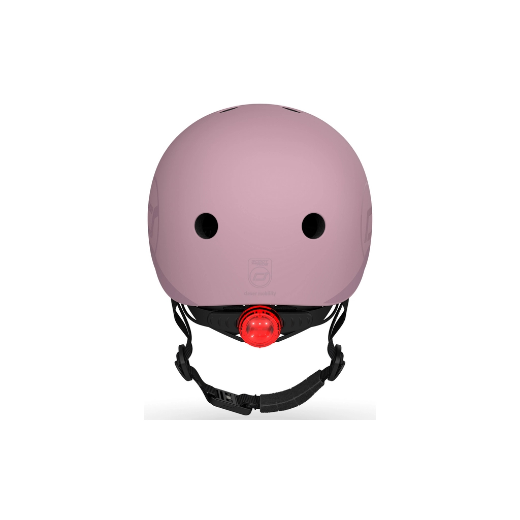 Шолом Scoot&Ride пастельно-бузковий з ліхтариком 51-53см (SR-190605-WILDBERRY) - изображение 3