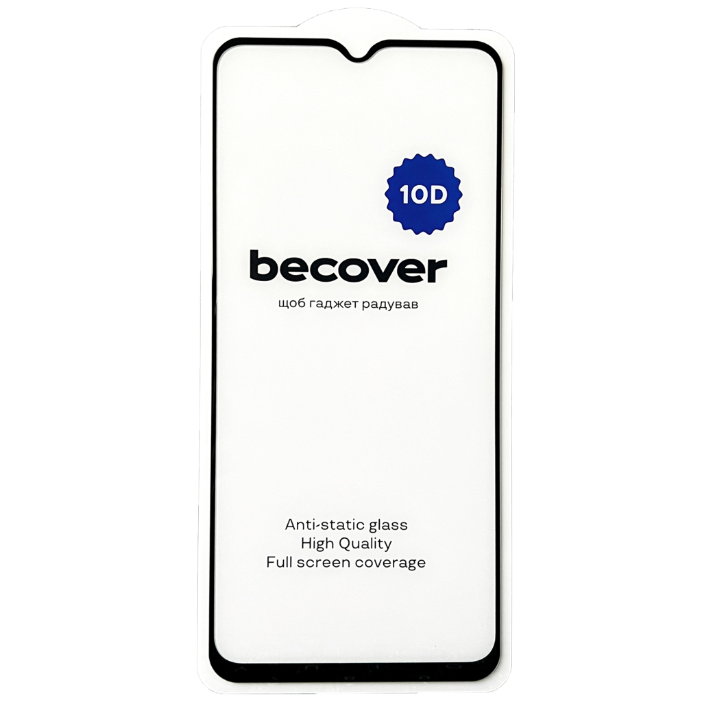 Скло захисне BeCover Samsung Galaxy A14 4G SM-A145/A14 5G SM-A146 10D Black (711518) - зображення 3