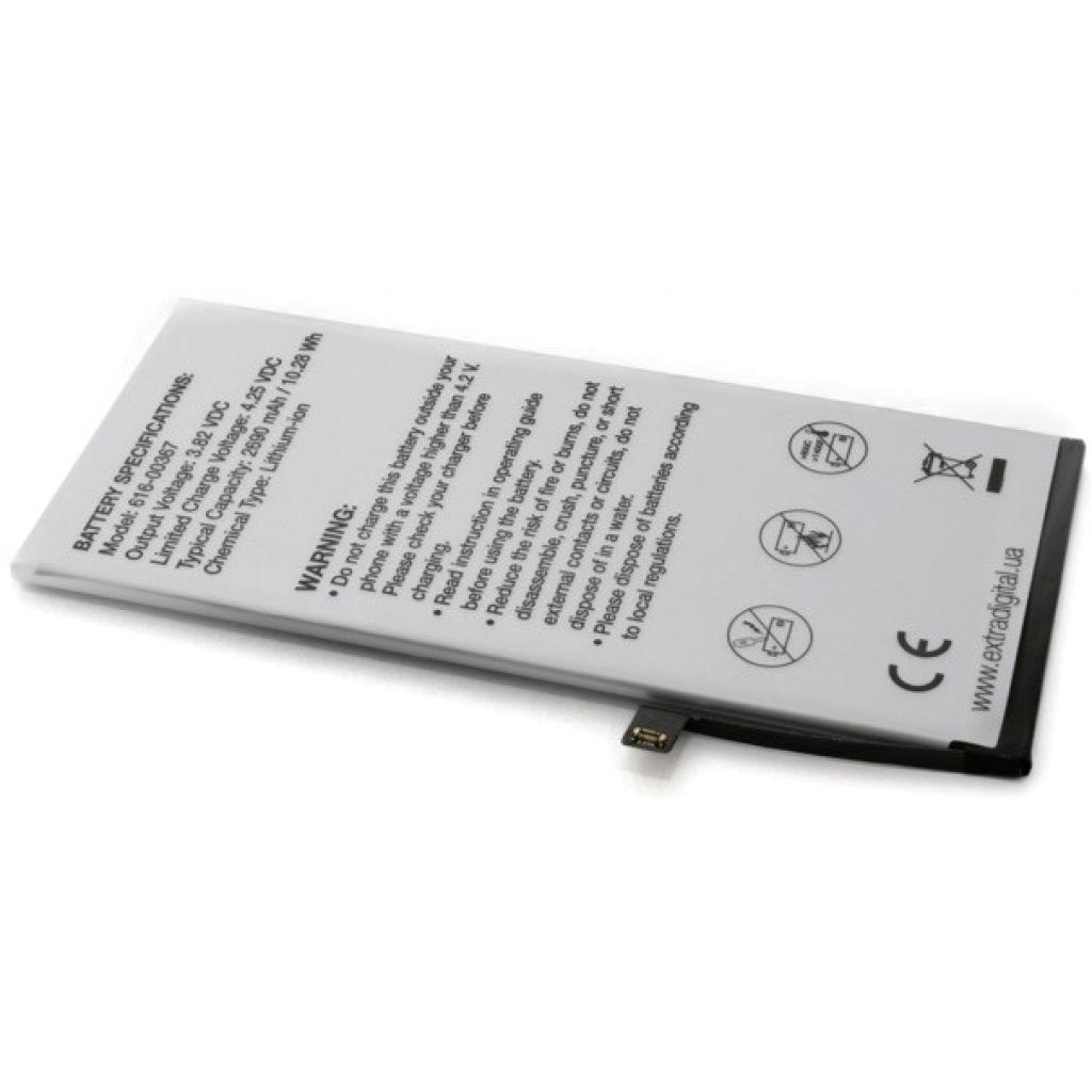Акумуляторна батарея Extradigital Apple iPhone 8 Plus (2690 mAh) (BMA6457) - зображення 3