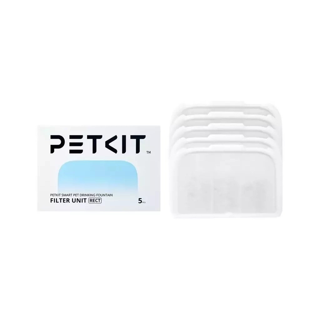 Фільтр для поїлки Petkit Filter Unit Rect Eversweet Max - 5 pcs (P4171) - зображення 1
