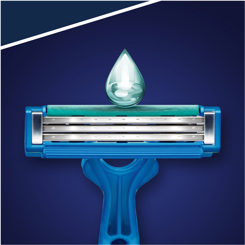 Бритва Gillette Blue Simple3, одноразові, 8 шт. (7702018429660) - зображення 2