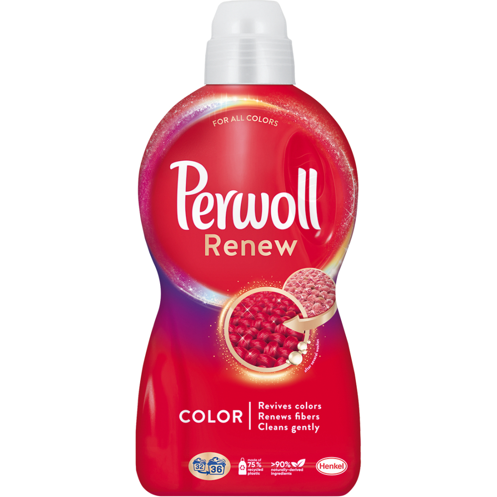 Гель для прання Perwoll Renew Color для кольорових речей 1.98 л (9000101576689) - зображення 1
