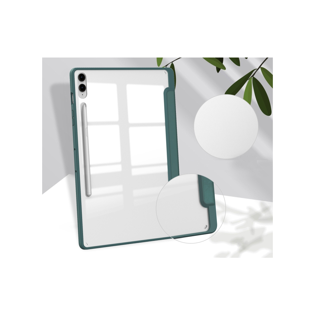 Чохол до планшета BeCover Soft Edge Samsung Galaxy Tab S10 Plus (SM-X820/SM-X826) 12.4" Dark Green (712254) - зображення 4