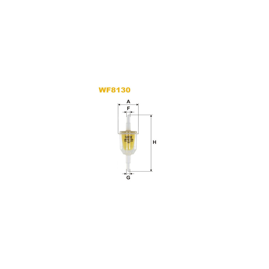 Фільтр паливний Wixfiltron WF8130 - зображення 1