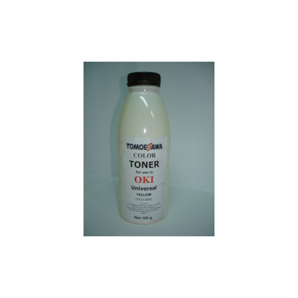 Тонер OKI UNIVERSAL, 100г Yellow Tomoegawa (TG-O-100Y) - зображення 1