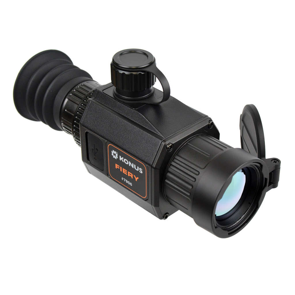 Монокуляр Konus Fiery Clip-ON 2.1x-16.8x 384x288 (7956) - зображення 1
