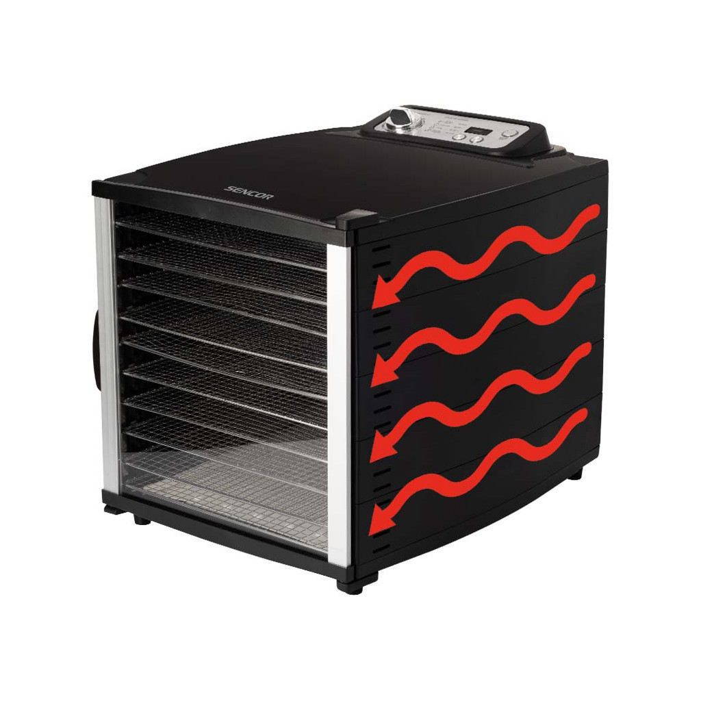 Сушка для овочів та фруктів Sencor SFD 7000BK - зображення 6