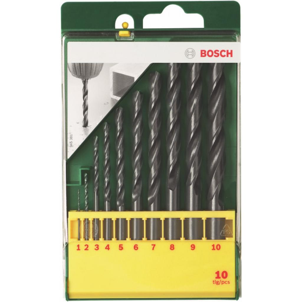 Набір свердл Bosch по металу Promoline HSS-R 10 шт (2.607.019.442) - зображення 2