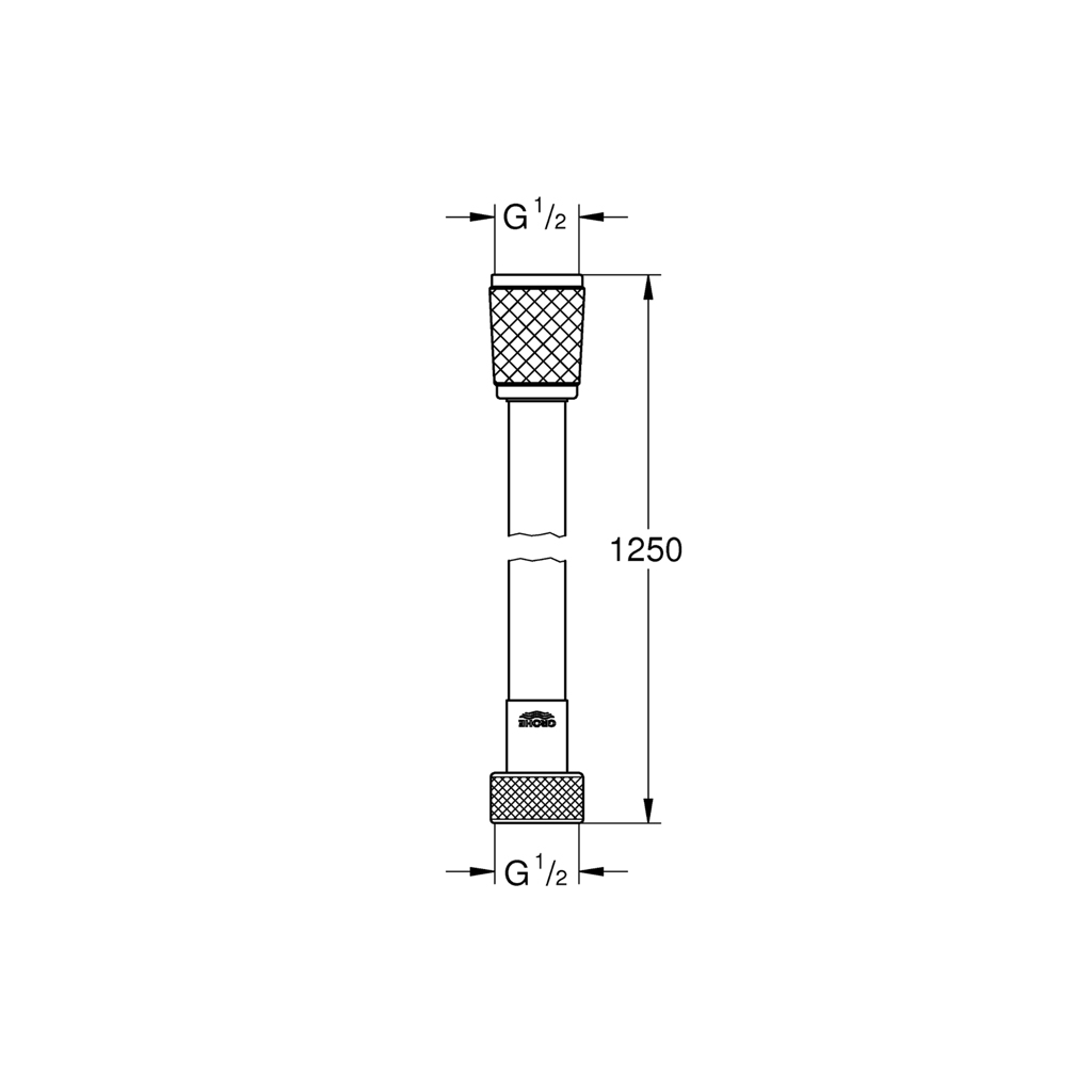 Шланг для душа Grohe 22114000 (CV032474) - изображение 3