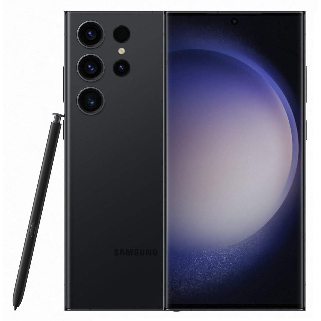 Мобільний телефон Samsung Galaxy S23 Ultra 5G 12/256Gb Black (SM-S918BZKGSEK) - зображення 1