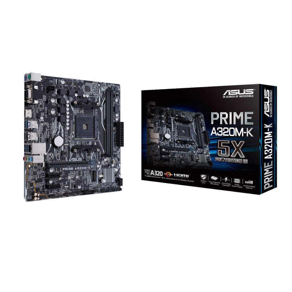 Материнська плата ASUS PRIME A320M-K - зображення 2