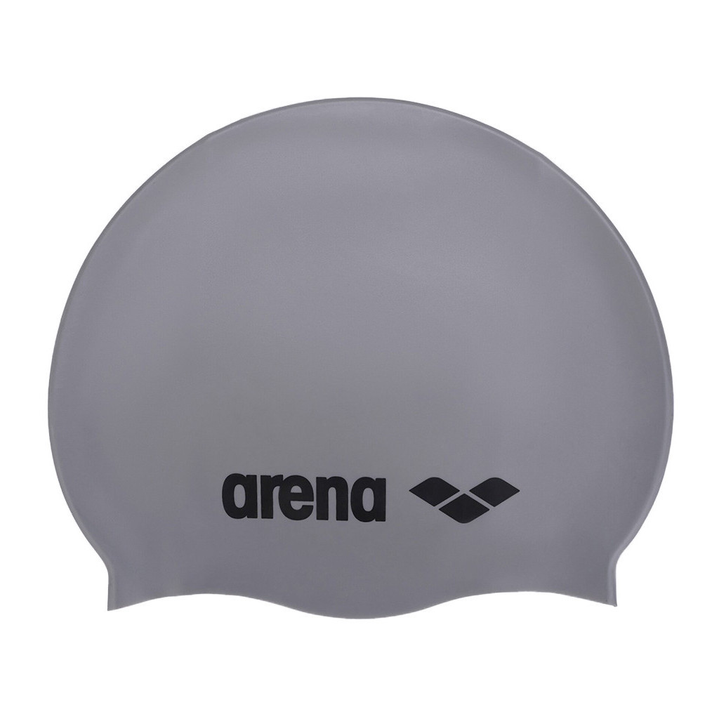 Шапка для плавання Arena Classic Silicone JR 91670-051 сріблястий Діт OSFM (3468333887700) - зображення 1