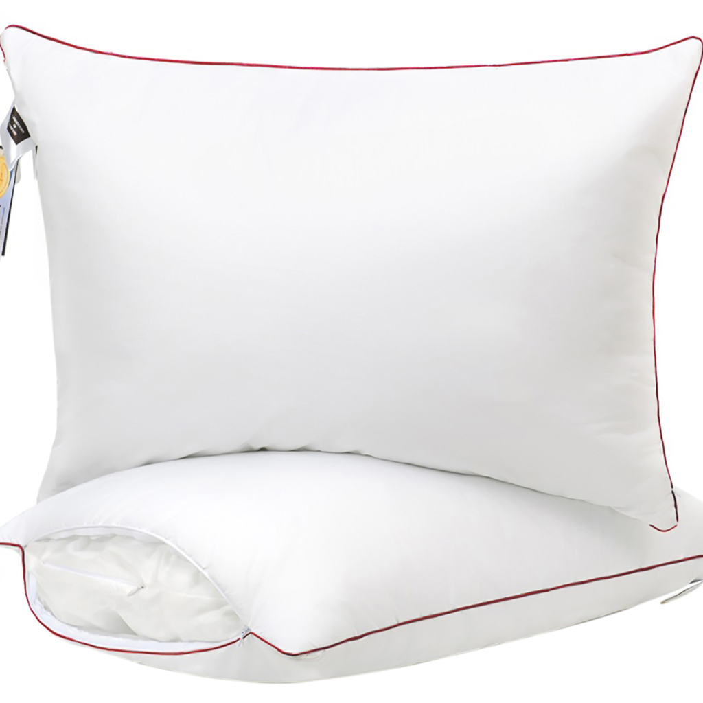 Подушка MirSon De Luxe Hand Made №633 з евкаліптом Низька 40х60 см (2200000852007) - зображення 2