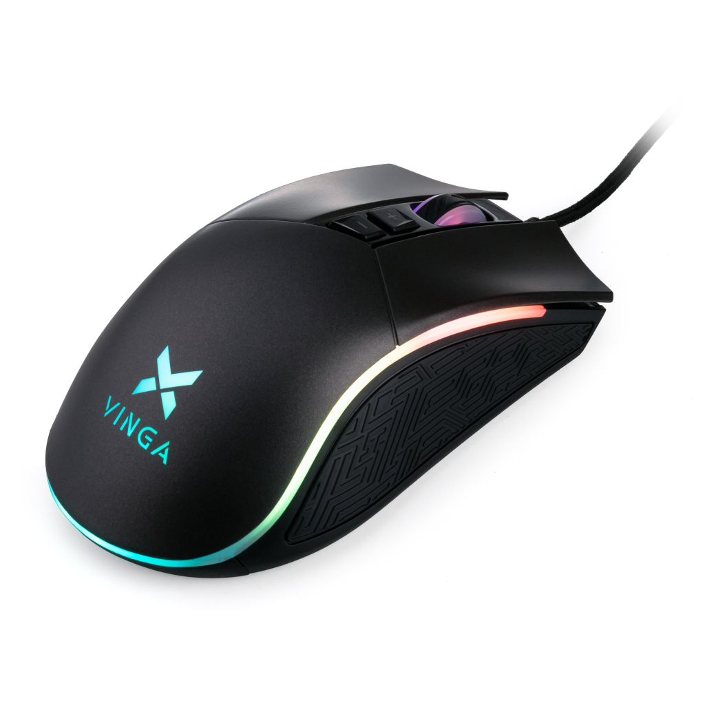 Мишка Vinga MSG-201 Black - зображення 6