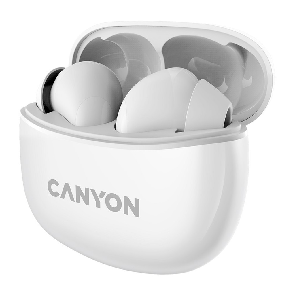 Навушники Canyon TWS-5 White (CNS-TWS5W) - зображення 2