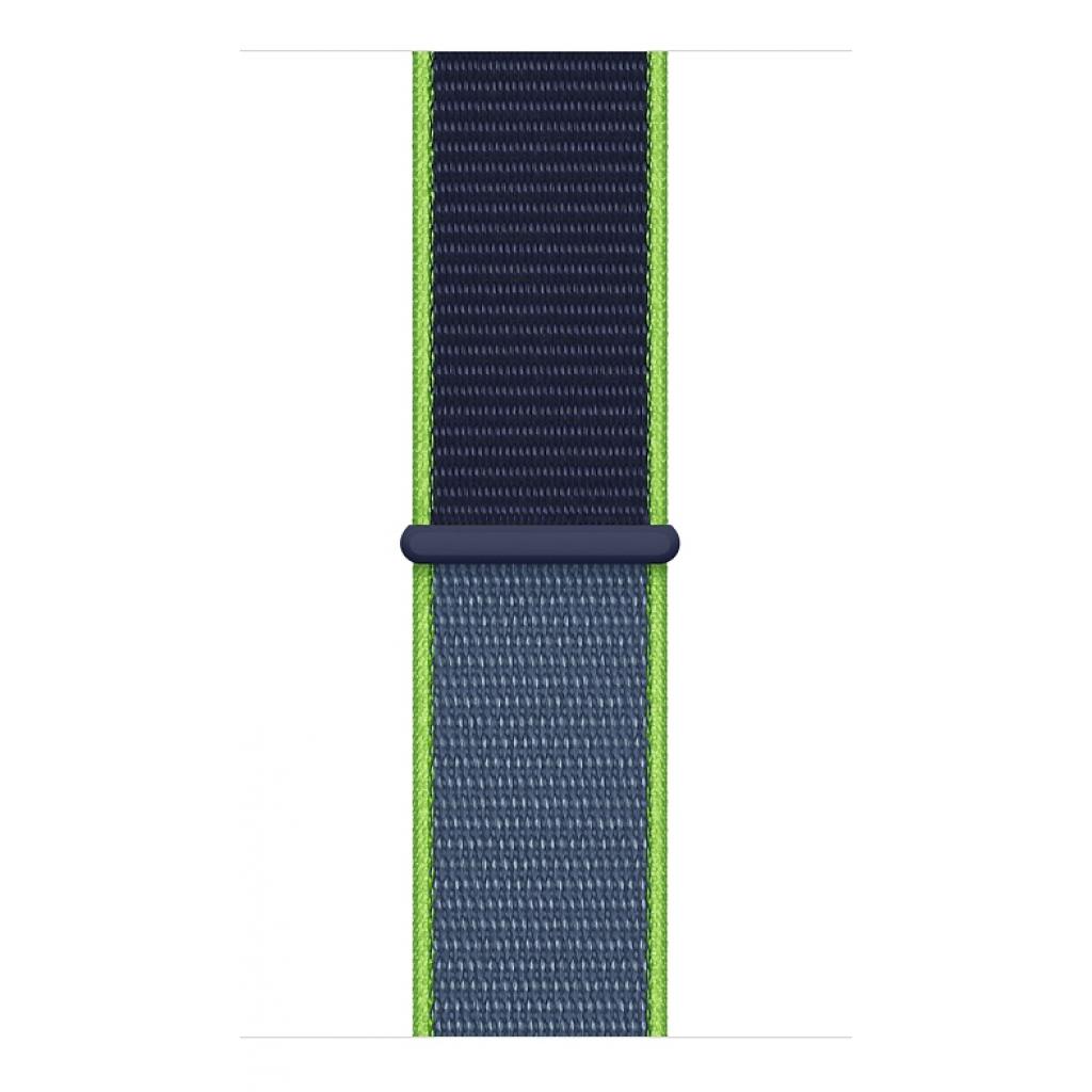 Ремінець до смарт-годинника Apple 44mm Sport Loop Neon Lime (MXMV2ZM/A) - зображення 1
