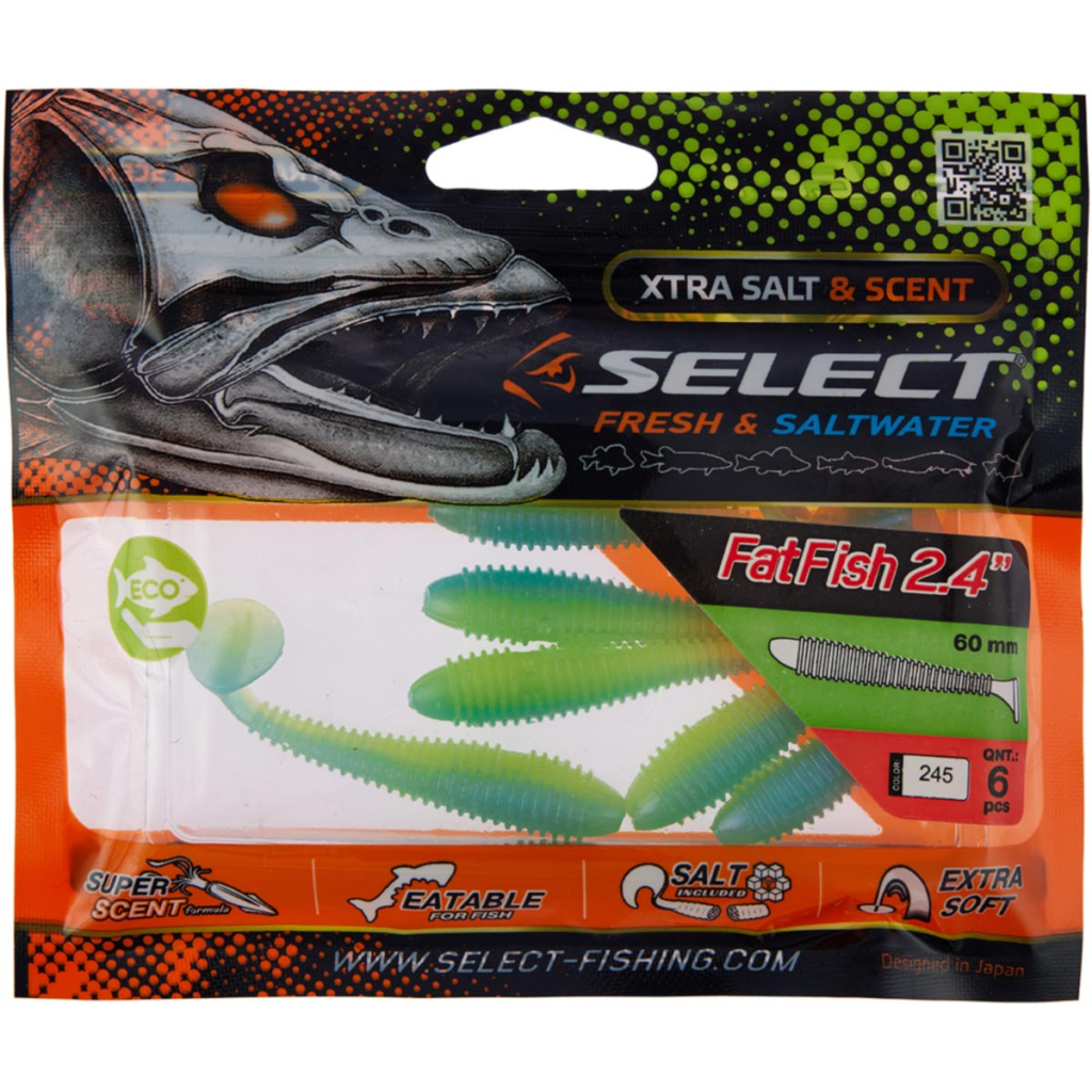 Силікон рибальський Select FatFish 2.4" 245 (6 шт/уп) (1870.71.39) - зображення 2